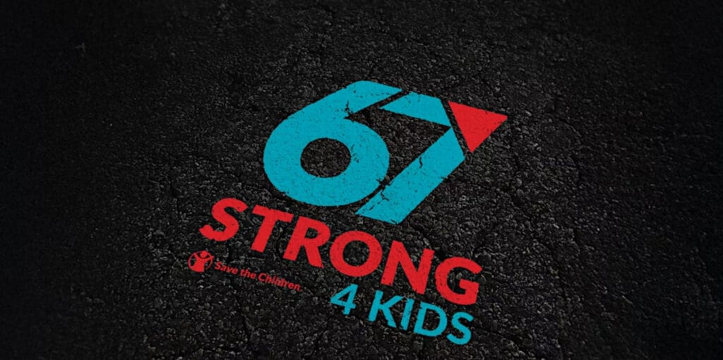 47 Strong 4 Kids graphic. Image credit Save the Children.